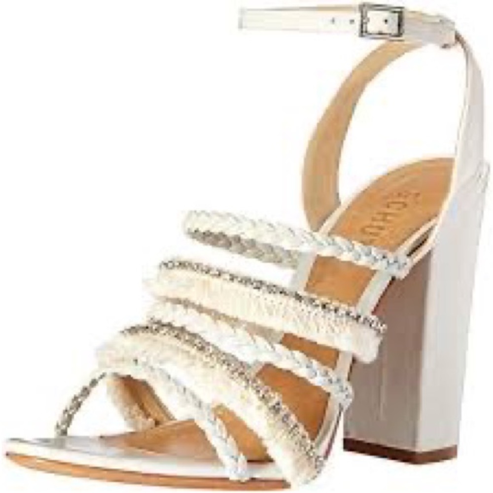 Schutz Milina white sandal